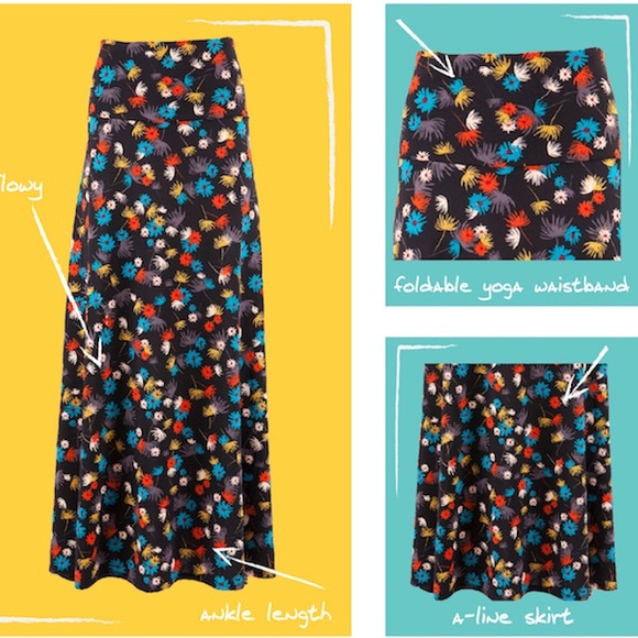 LuLaRoe Maxi Long Skirt - Picture 4 of 6